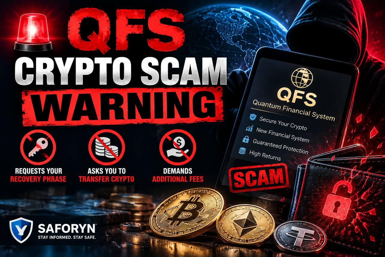 🚨 CRYPTO SCAM ALERT: Quantum Financial System (QFS) Warning