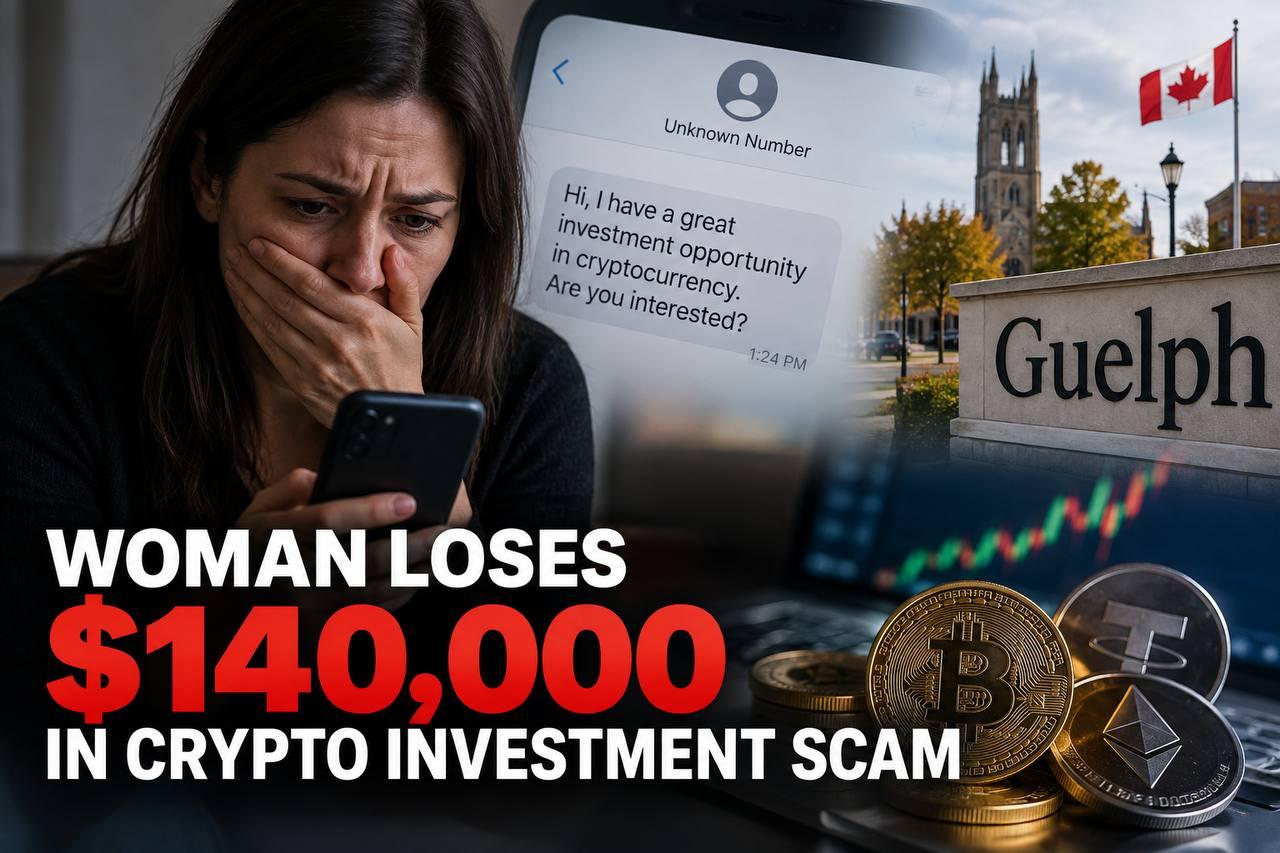 Woman Loses $140,000 in Crypto Investment Scam